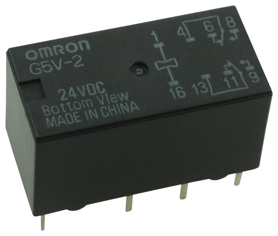 G5V-2-DC24 OMRON ELECTRONIC COMPONENTS, Signal Relay, 24 VDC