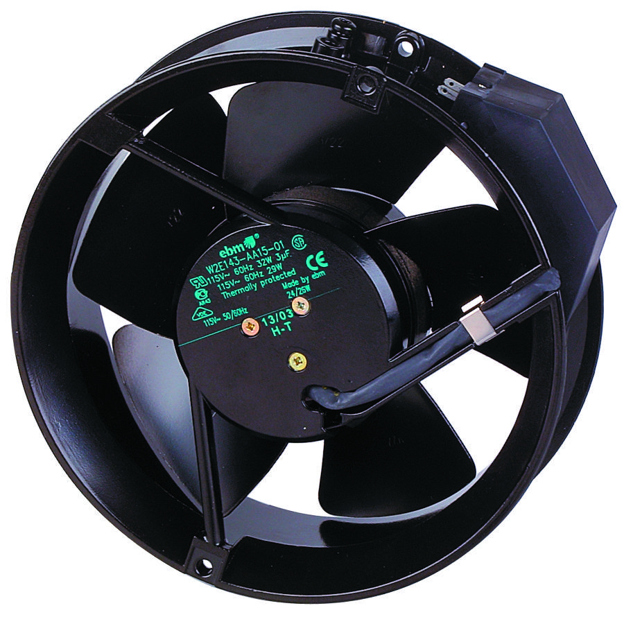 W2E143-AA15-01 Ebm-papst, AC Axial Fan, 115V, Circular