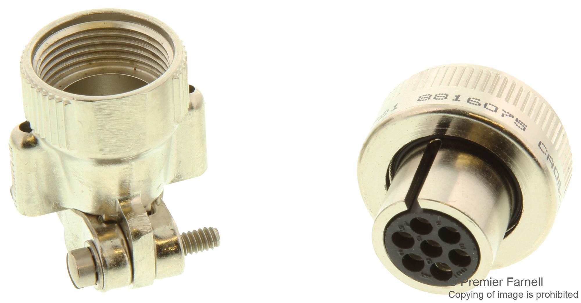 Itt Cannon, Circular Connector, Series, Straight Plug