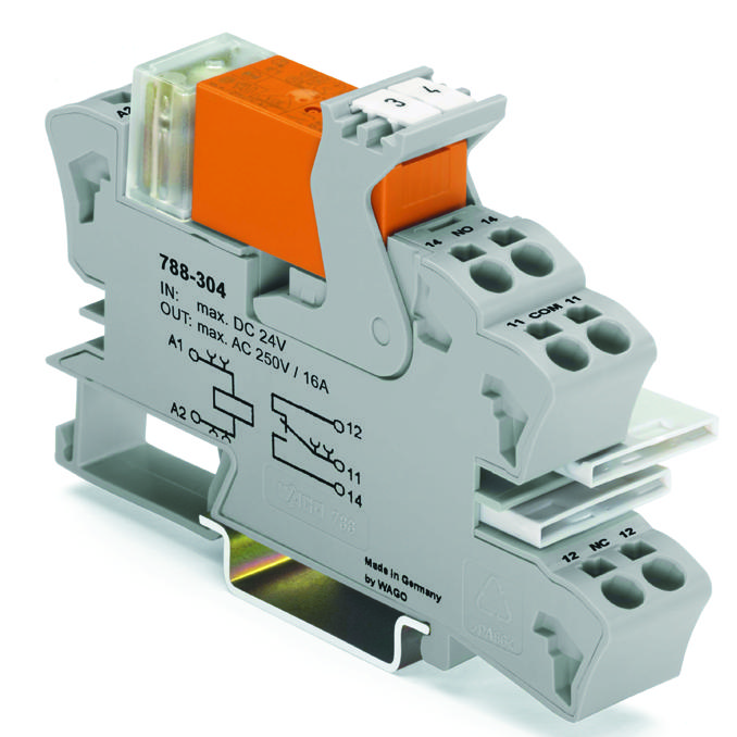 ごん 788-304 WAGO, Power Relay, SPDT, 24 VDC | Newark Electronics Canada