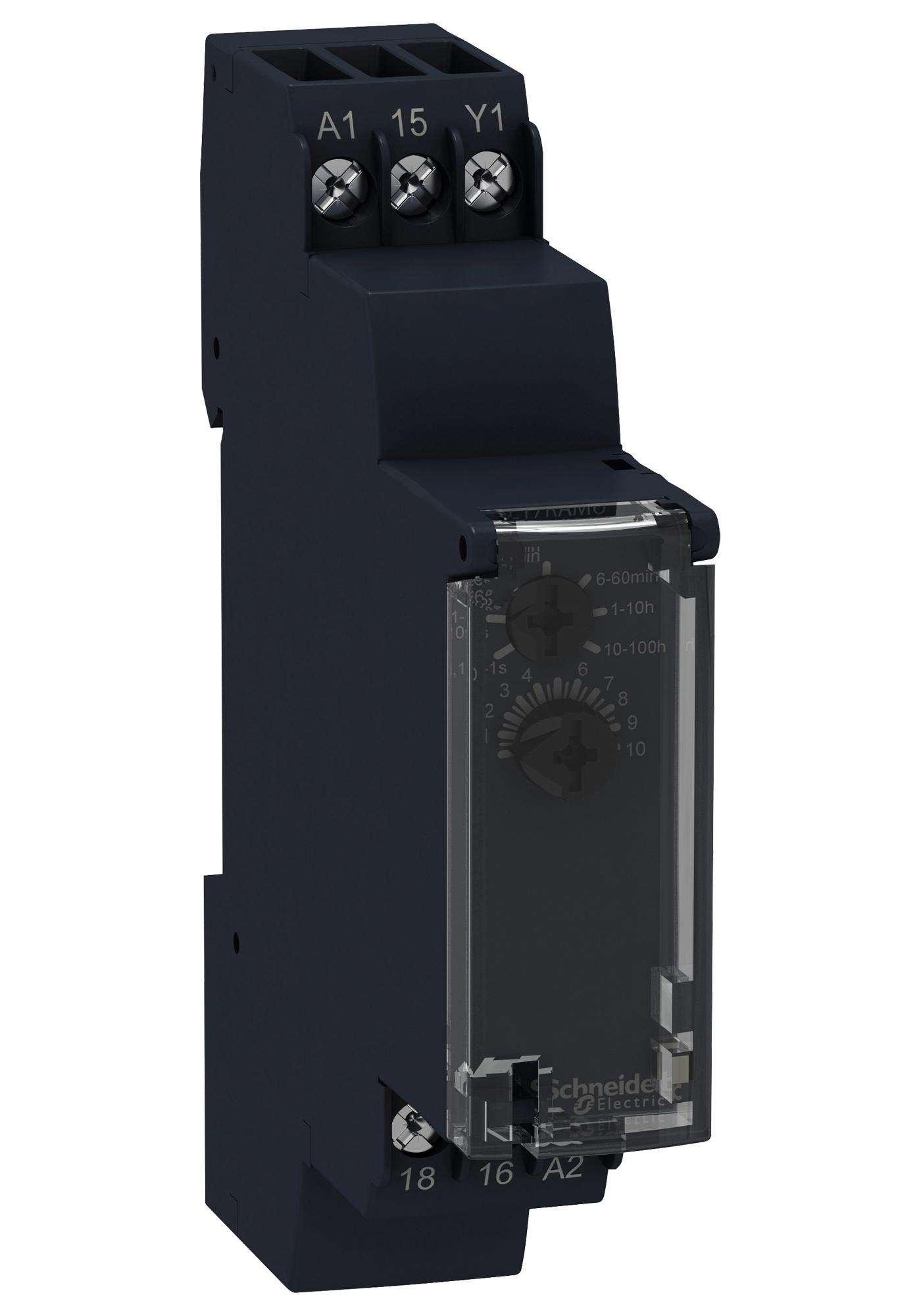 RE17LHBM Schneider Electric, Time Delay Relay, 1 s, 100 h