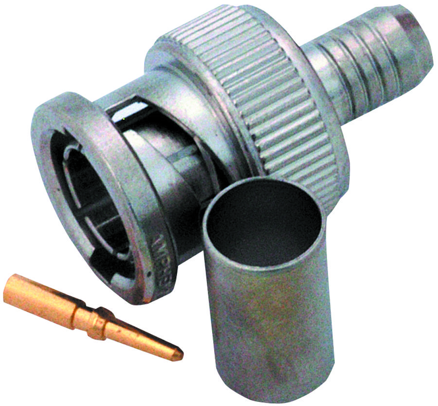 2 Connecteurs Coaxiaux BNC Amphenol 31-315 - 50 Ohm - Neuf Old Stock - Soudure Par Sertissage