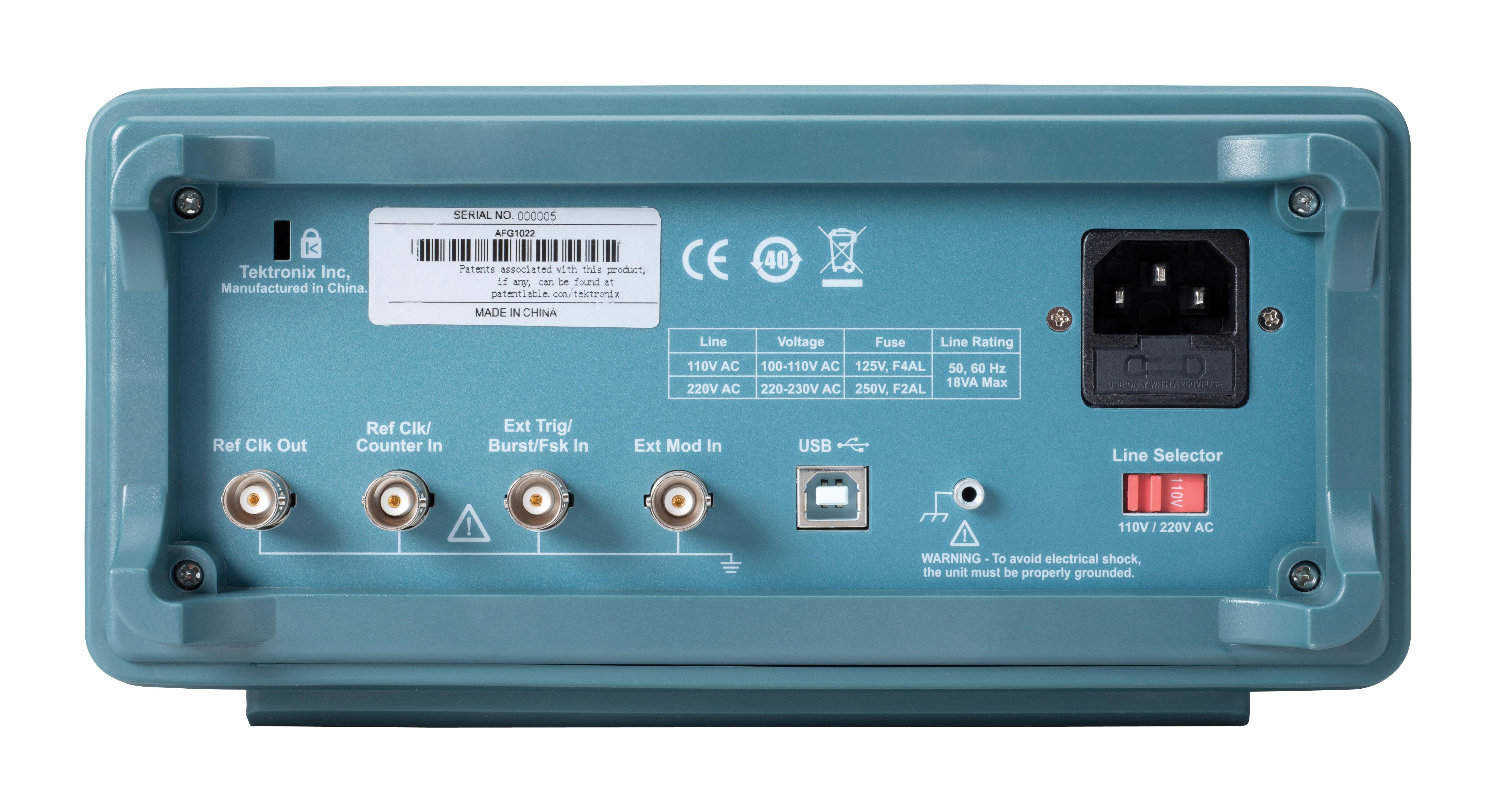 M*a様 Tektronix AFG1022 信号発生器 AFG1022 TEKTRONIX, Function Generator, Arbitrary, 2 Channel