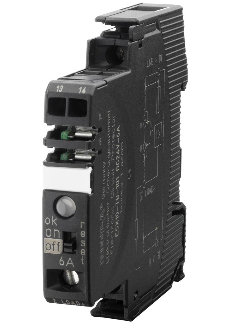 7940100340 Weidmuller, Electronic Circuit Breaker, ESX10T Series, 3 A