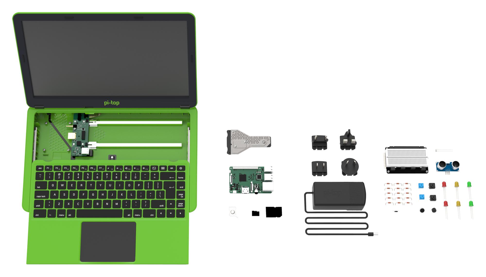PTIUGR200001 PI-TOP, Educational Kit, Pi-Top Modular Development