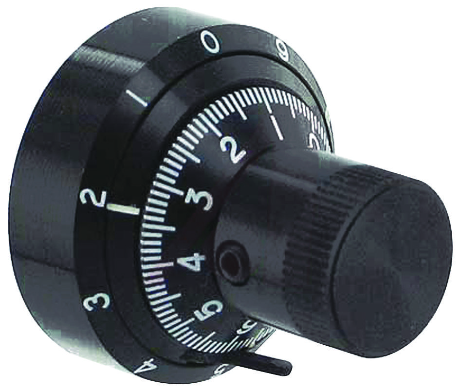 412 Honeywell, Dial Brake Lever, Circular, 0.25