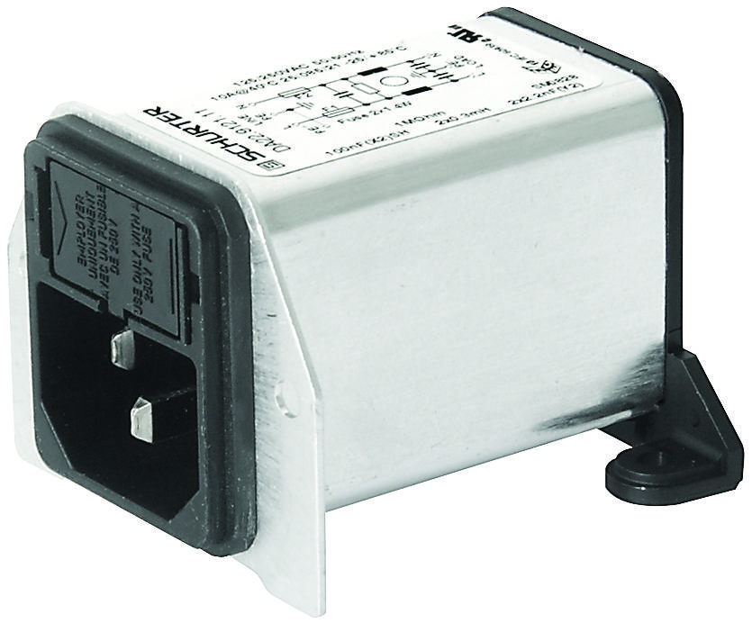 DA22.4121.11 Schurter, Filtered IEC Power Entry Module, IEC C14, General Purpose