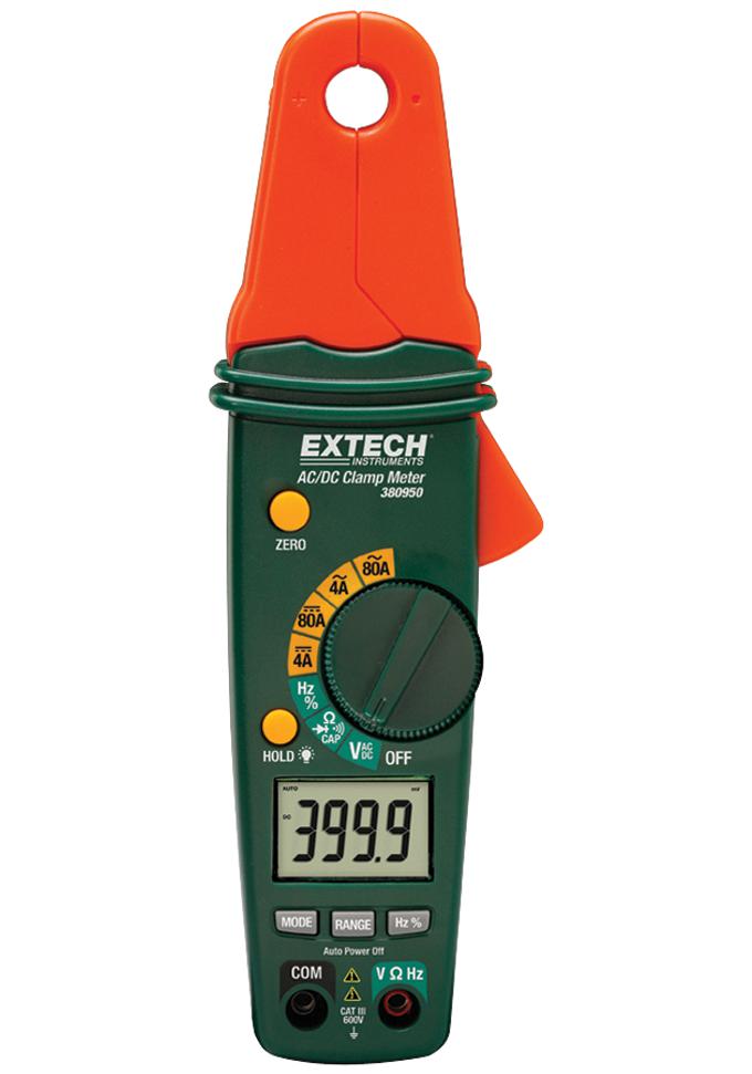 380950 Extech Instruments, Clamp Meter, Auto, Average