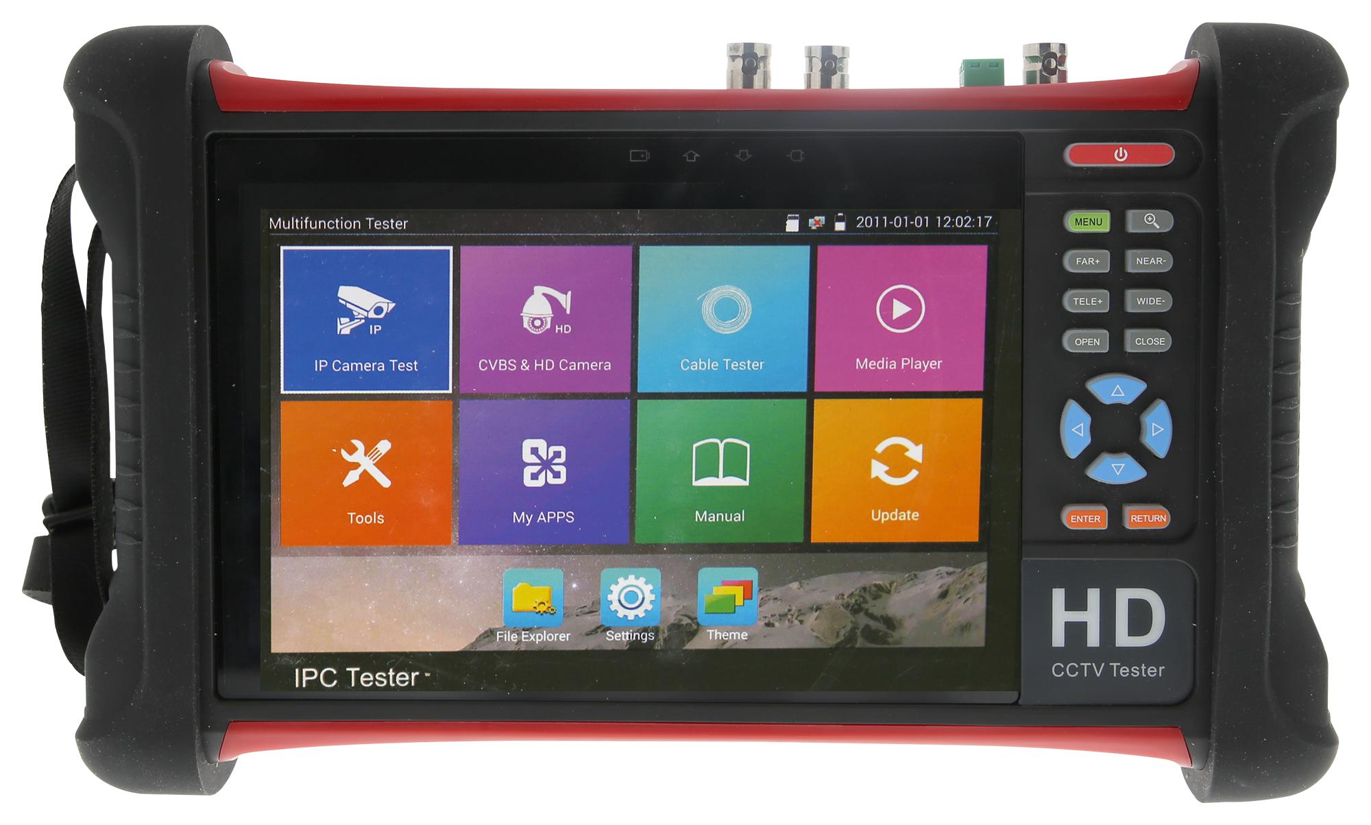 7213160 Tenma, Security Camera Test Monitor, 4k, H.264