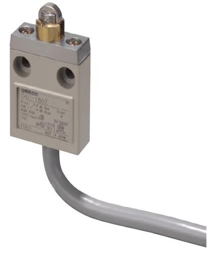 D4C-1632 OMRON INDUSTRIAL AUTOMATION, Limit Switch, Roller Plunger