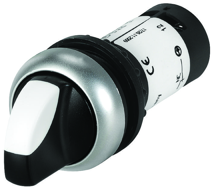 C22WK3K20 Eaton, Rotary Switch, 3 Position, 2 Pole