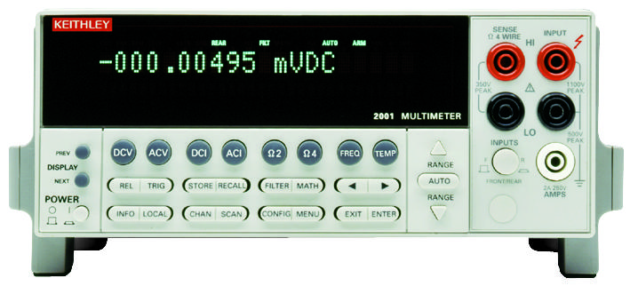 2001 KEITHLEY, Bench Digital Multimeter, High Performance, 2000
