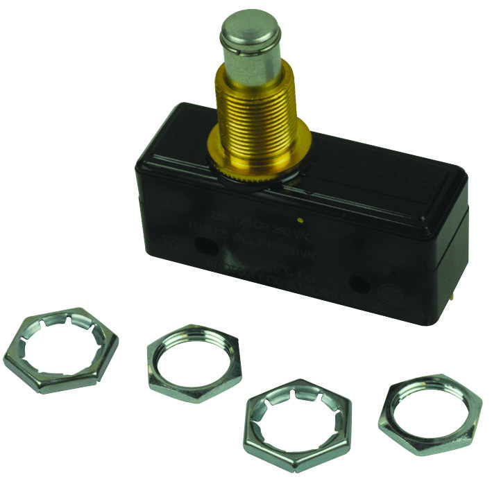 BE-2RQ1-A2 Honeywell, Microswitch, Standard, Overtravel Plunger