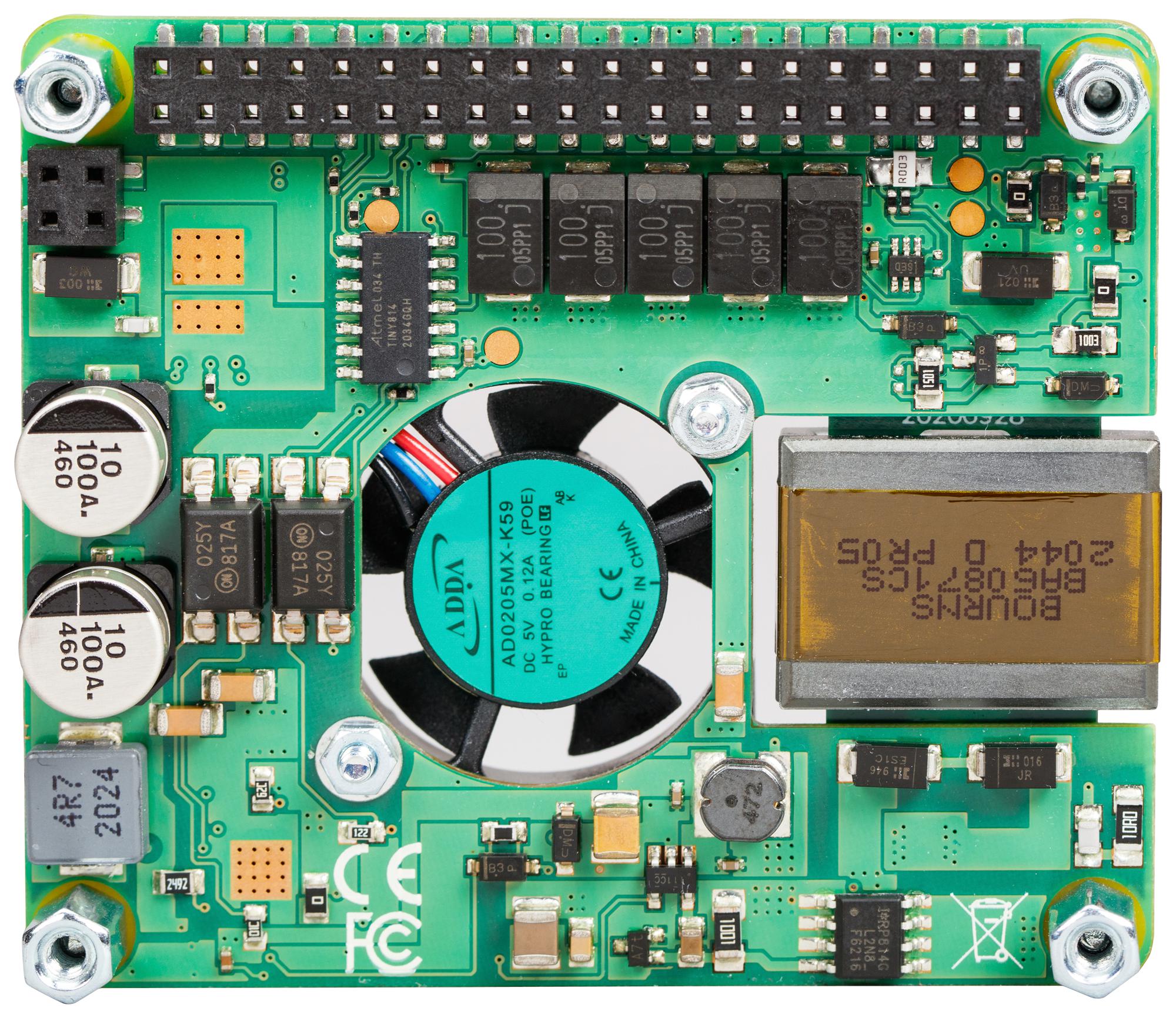 Raspberry Pi 4 Model B/8GB PoE+ HAT 3台 Raspberry Pi PoE+ HAT
