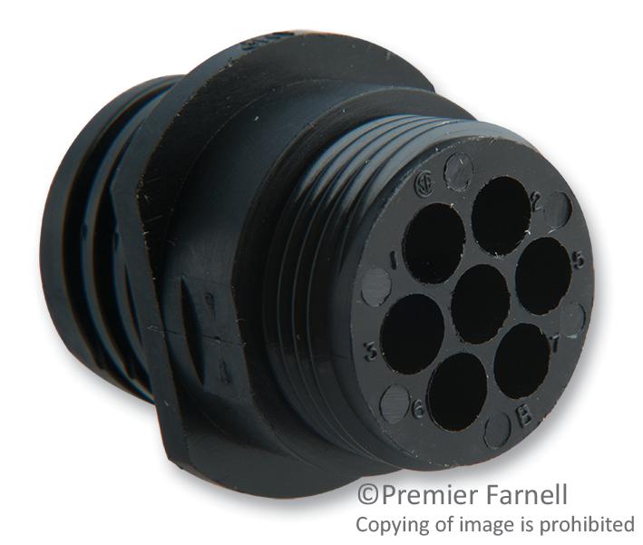 211398-2 AMP - TE CONNECTIVITY, Circular Connector, Circular Power