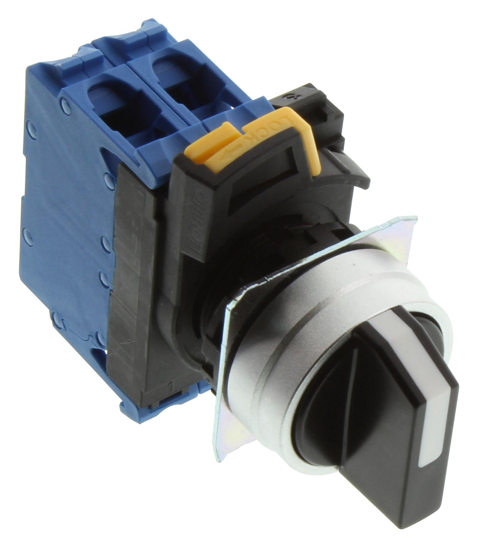 A22NS3MBNBAG101NN Omron Industrial Automation, Selector Switch, DPSTNO, 3 Position