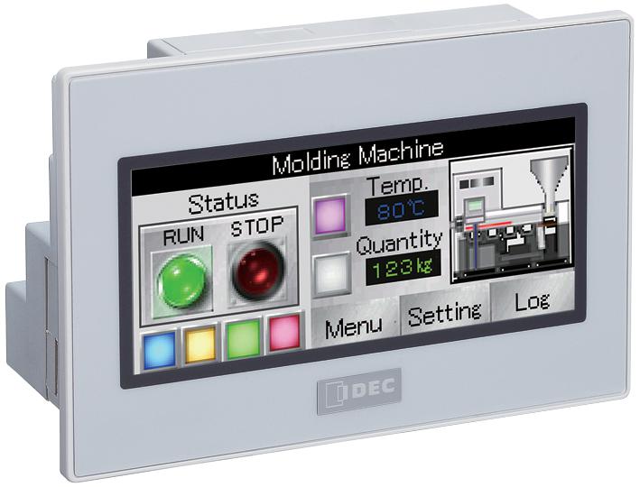 IDEC operator touchscreen