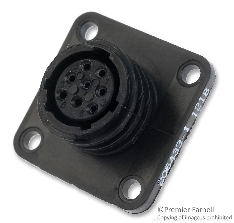 206433-1 TE CONNECTIVITY - AMP, Circular Connector, Circular Power