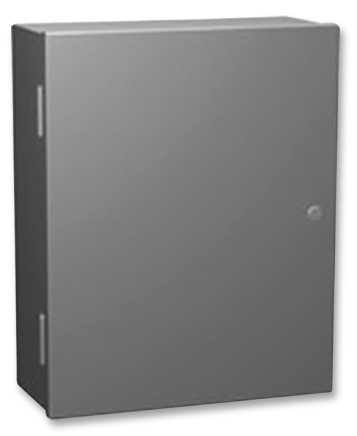 N1A30247 HAMMOND, Metal Enclosure, Hinge Door, Quarter Turn