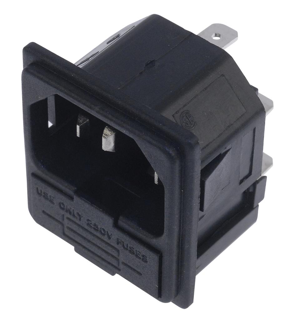 2150 Multicomp, Un-Filtered IEC Power Entry Module, IEC C14, 10 A