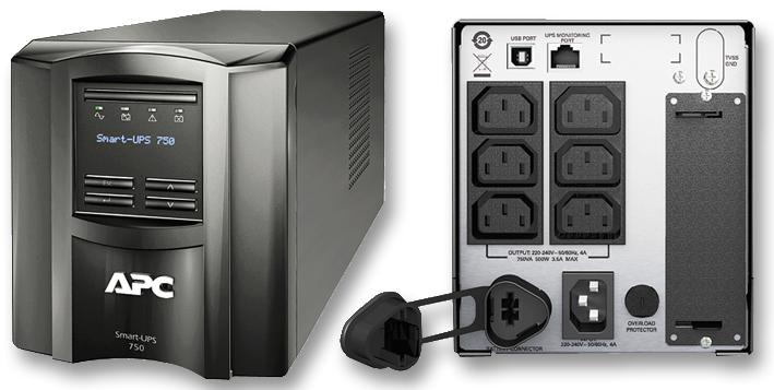 SMT750I APC, Uninterruptible Power Supply (UPS), Smart-UPS, 6