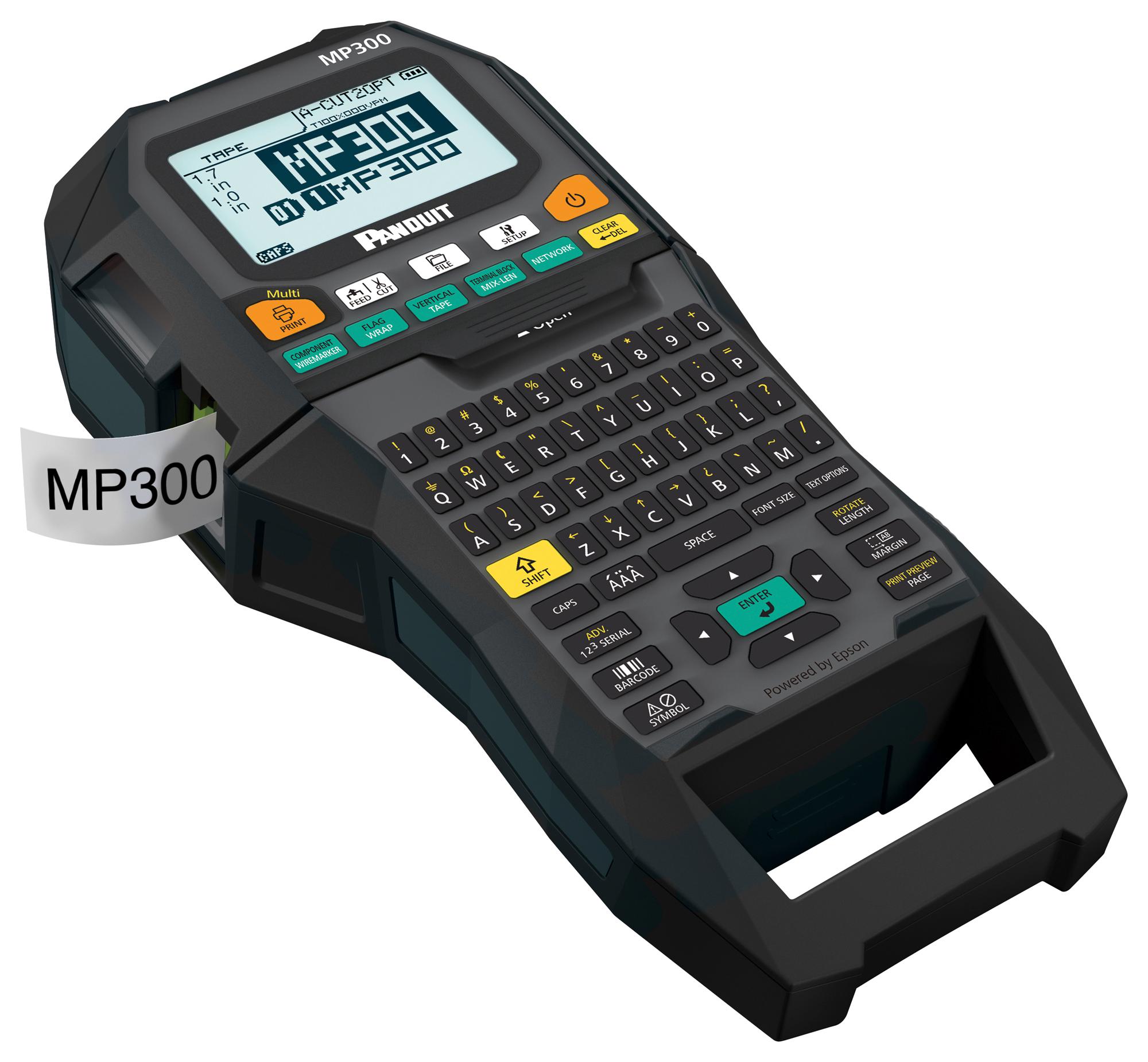 MP300 PANDUIT, Portable Label Printer, PXE, Thermal Transfer