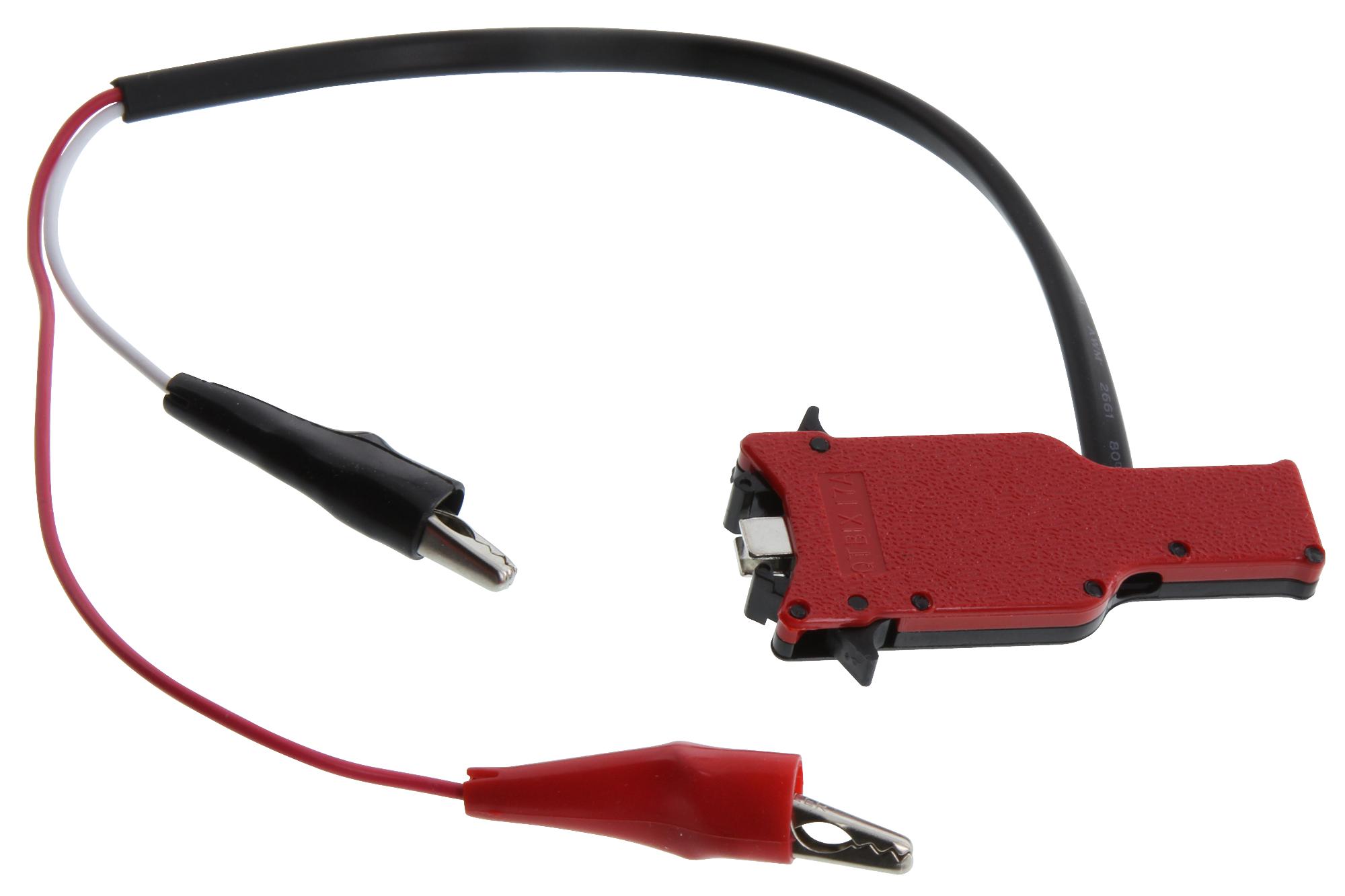 A0270166 Belden, Test Lead, BIX Test Probe to Alligator Clips x2