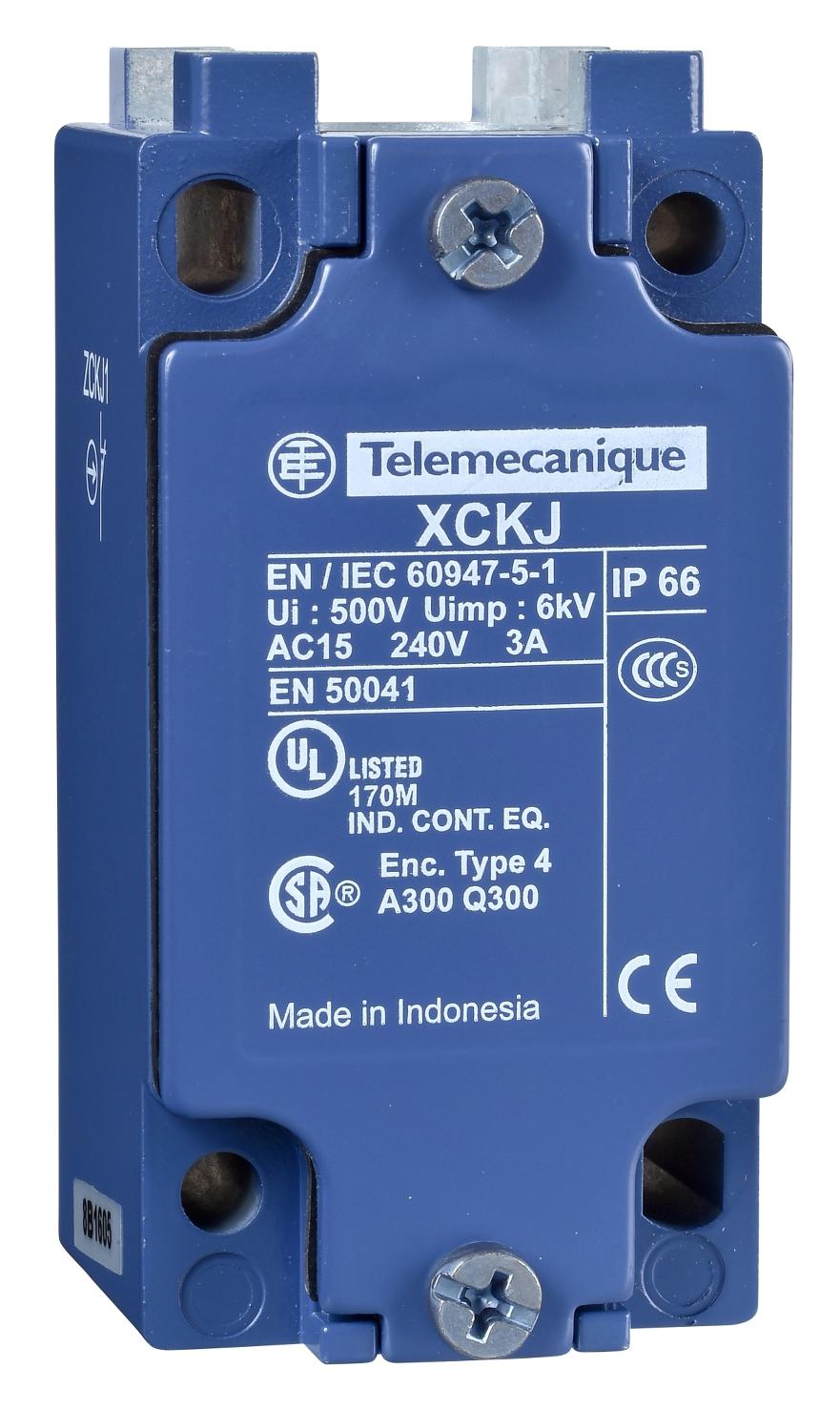 ZCKJ1H7 TELEMECANIQUE SENSORS, Switch Body, Schneider XCKJ Series