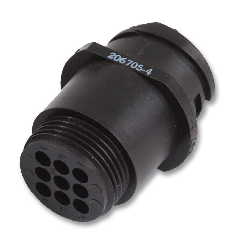 206153-2 Amp - Te Connectivity, Circular Shell, CPC Series 6, Solid ...