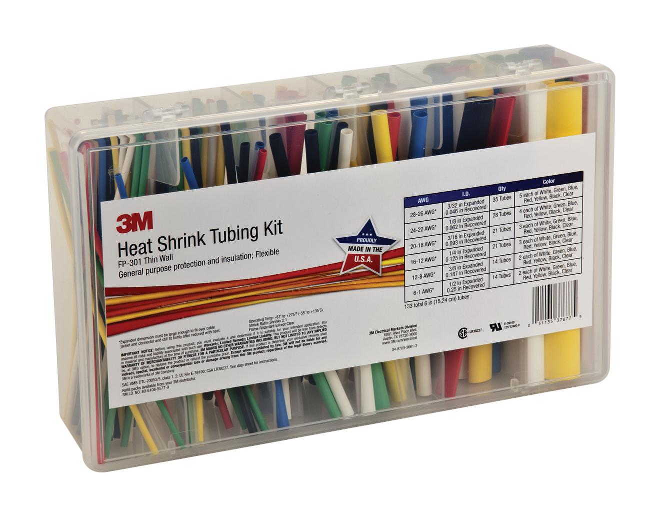 fp-301-kit-assorted-3m-heat-shrink-tubing-kit-133-6-long-pieces-in