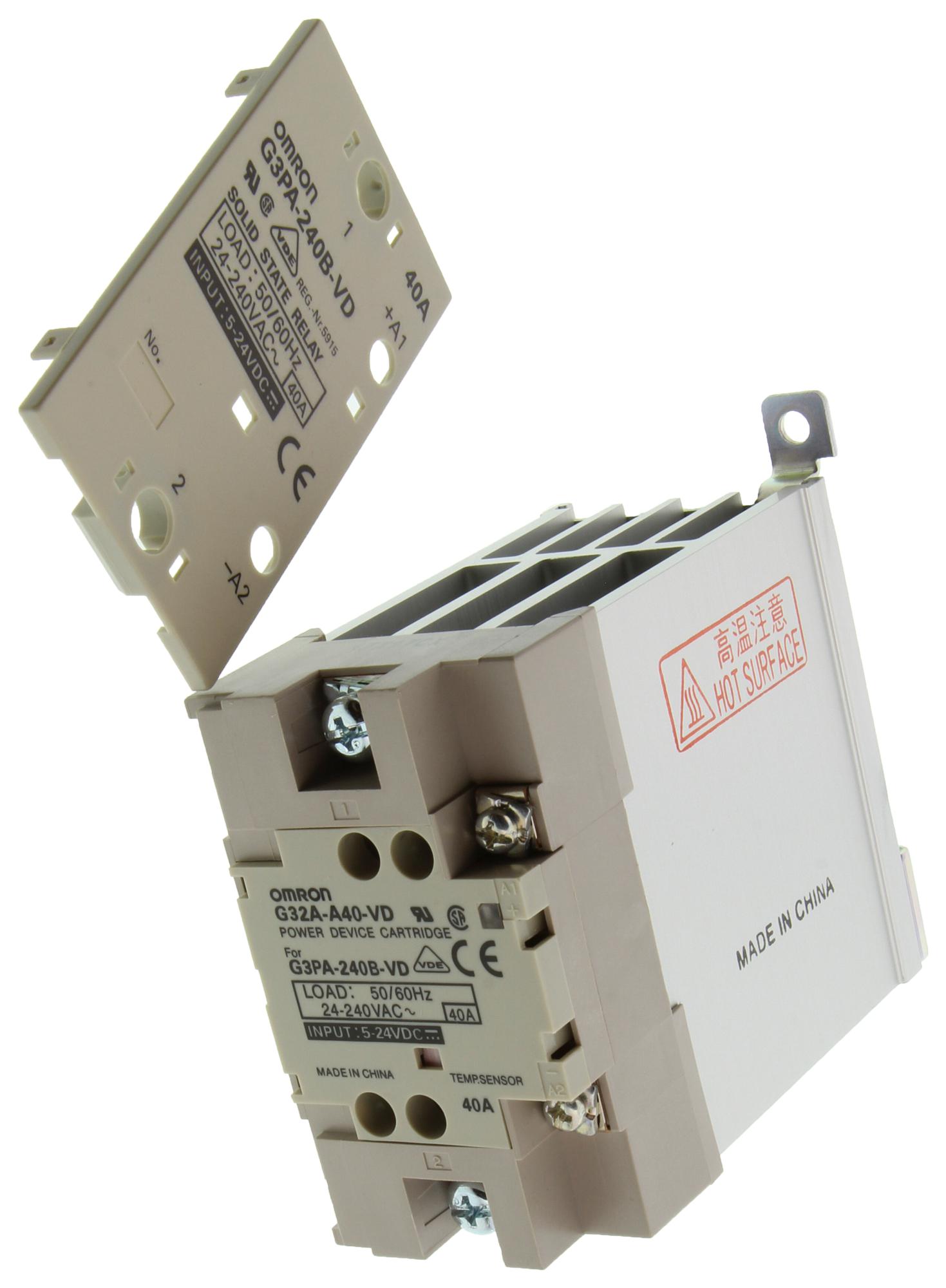 Omron semiconductores relés g3pa-240b-vd