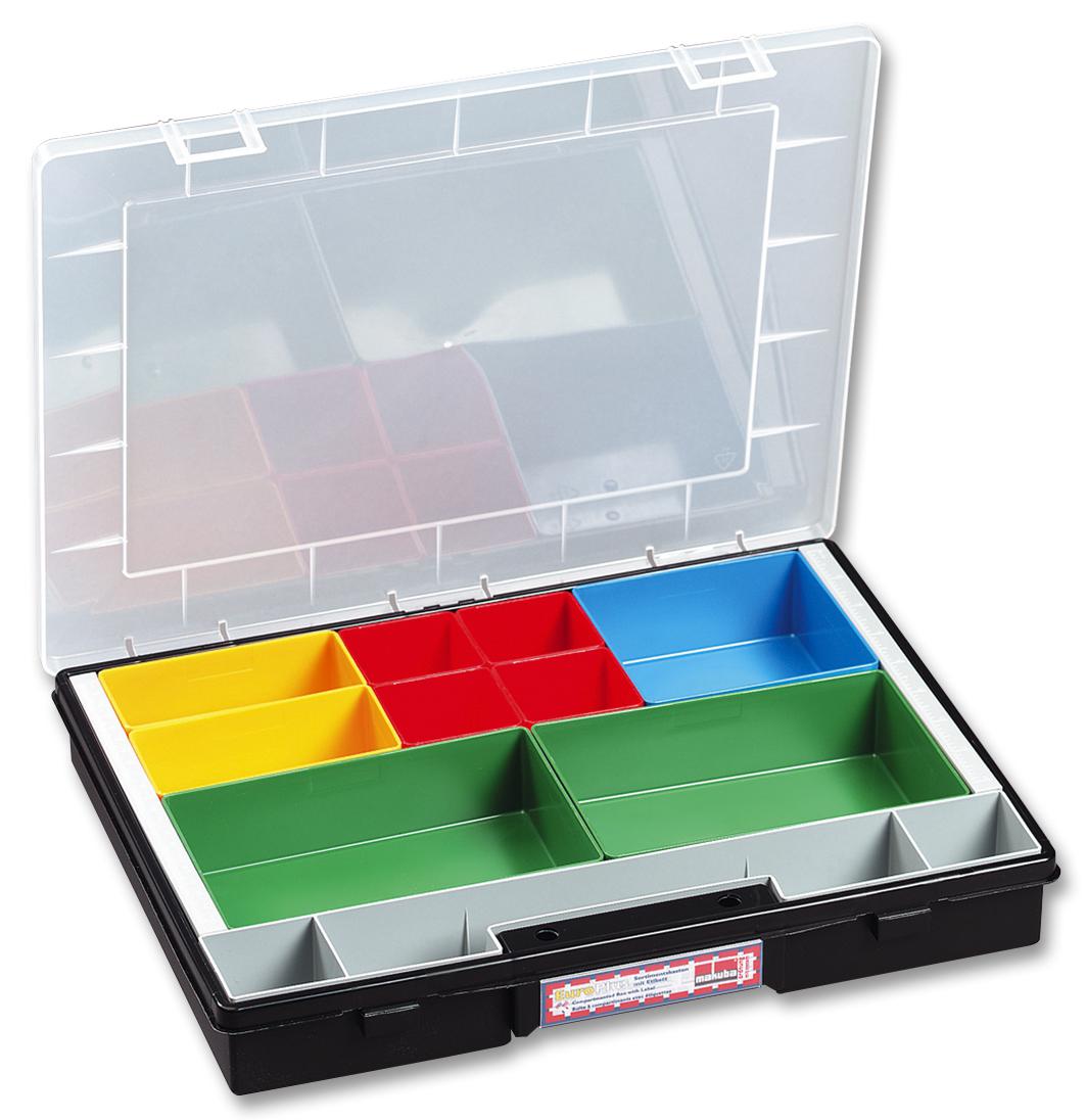 EUROPLUS FLEX 37-10 ALLIT, Multi-Compartment Box, Plastic, 2.17