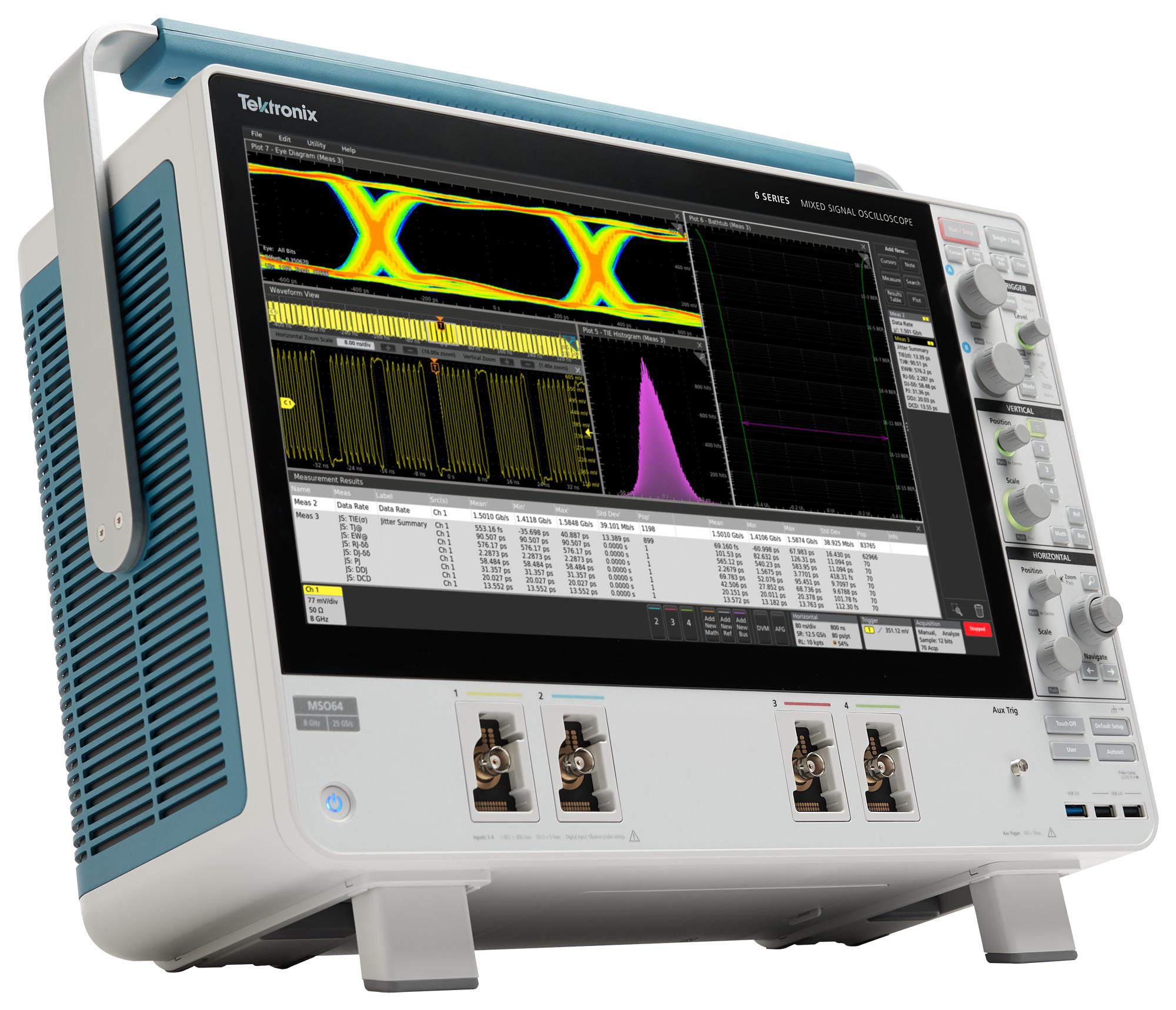 MSO646BW2500 Tektronix, MSO / MDO Oscilloscope, 6 Series MSO, 4 Channel