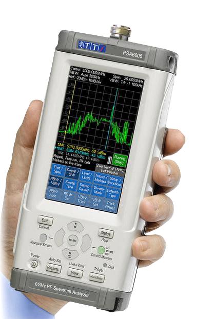 PSA6005USC AIM-TTI INSTRUMENTS, Spectrum Analyzer, Handheld, PSA 5