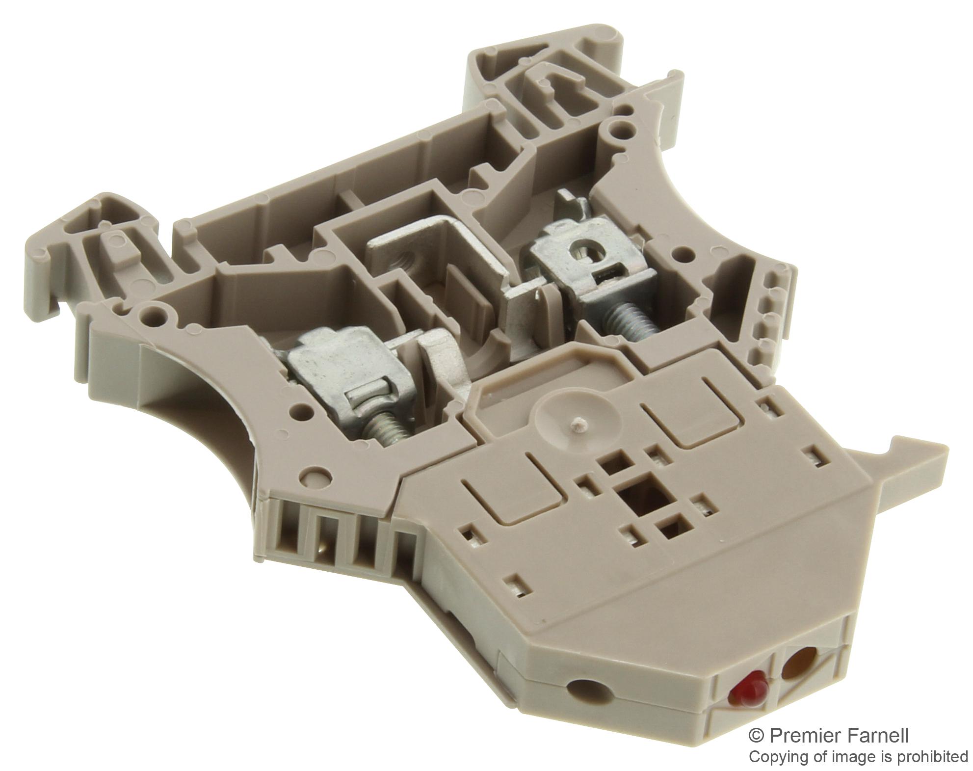 1012200000 Weidmuller, Fused Terminal Block, 2 Positions, 20 AWG