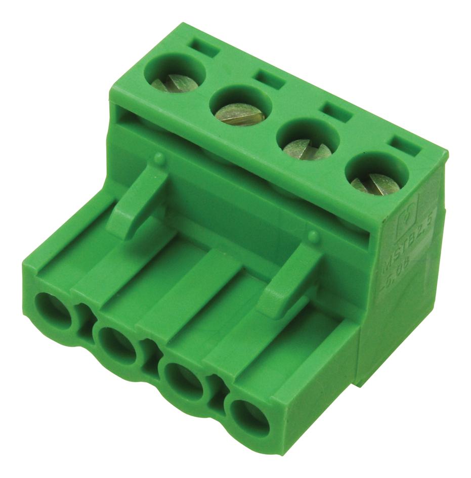 1757035 Phoenix Contact, Pluggable Terminal Block, 5.08 mm, 4 Positions