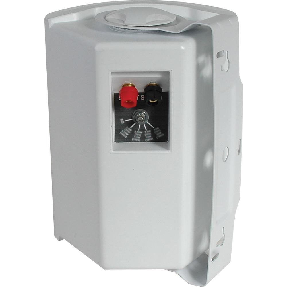 5014935 Stellar Labs, Indoor / Outdoor Speaker Pair (WHITE) 61/2" 70V