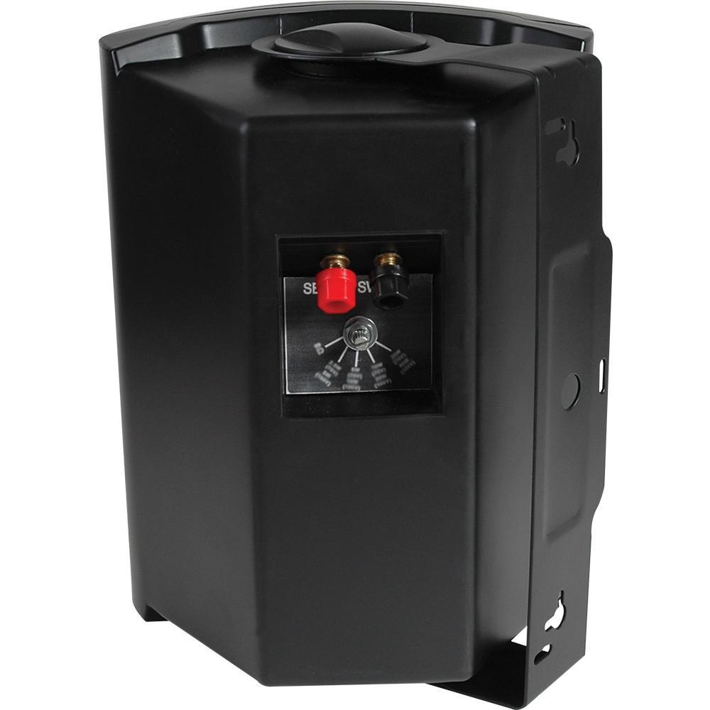 5014931 Stellar Labs, Indoor / Outdoor Speaker Pair (BLACK) 51/4" 70V