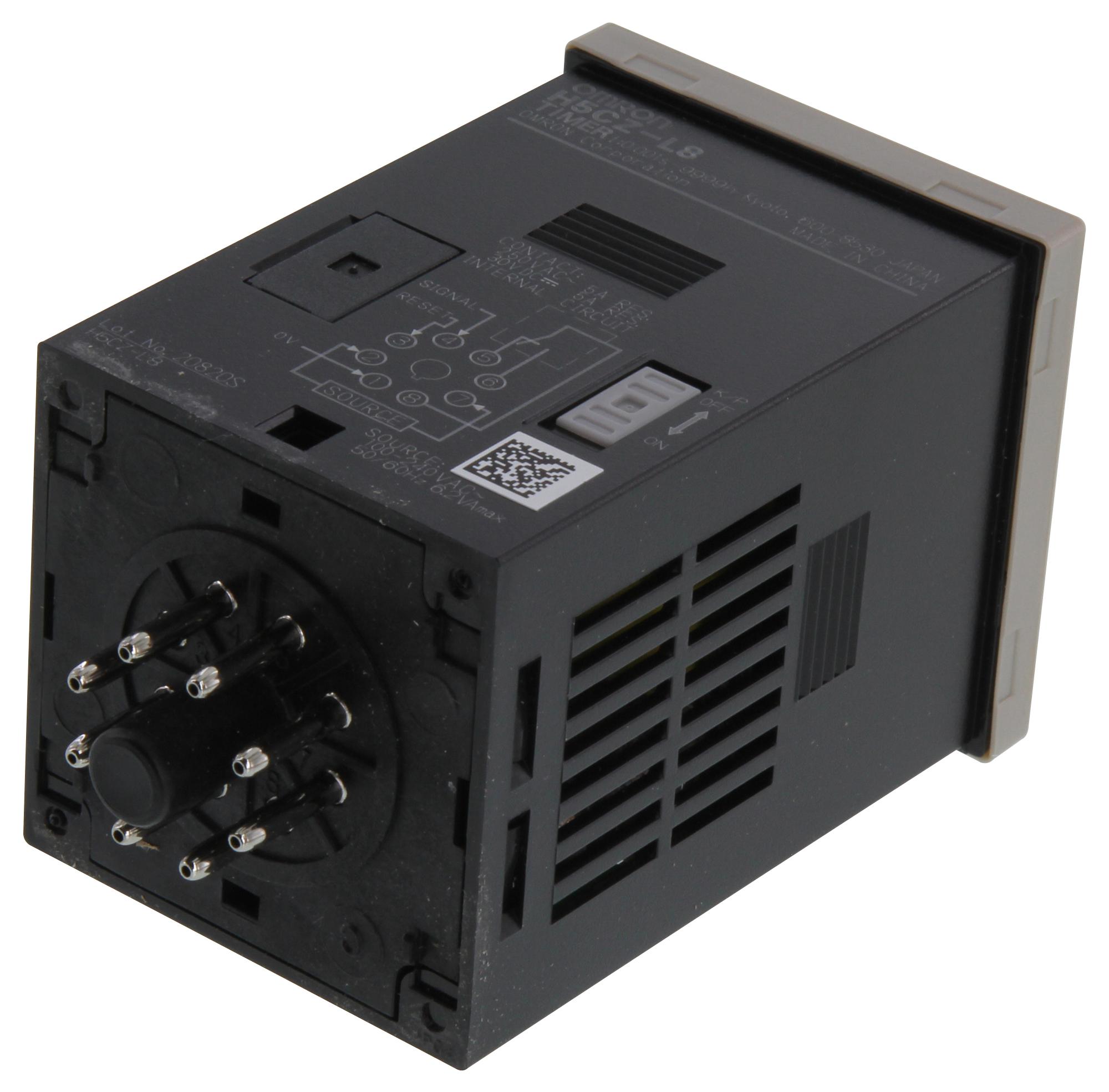 H5CZ-L8 AC100-240 OMRON INDUSTRIAL AUTOMATION, Digital Timer, H5CZ