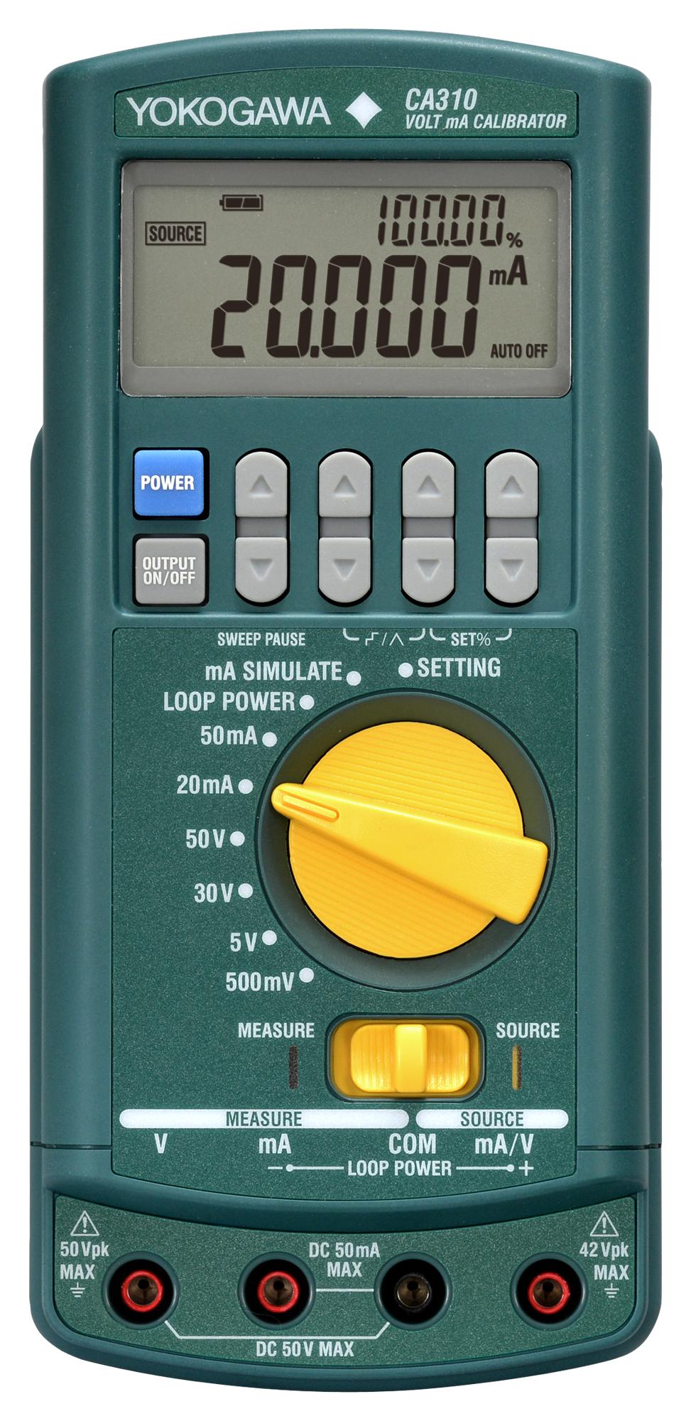 CA310 YOKOGAWA, Calibrator, Current, Voltage | Newark Electronics 