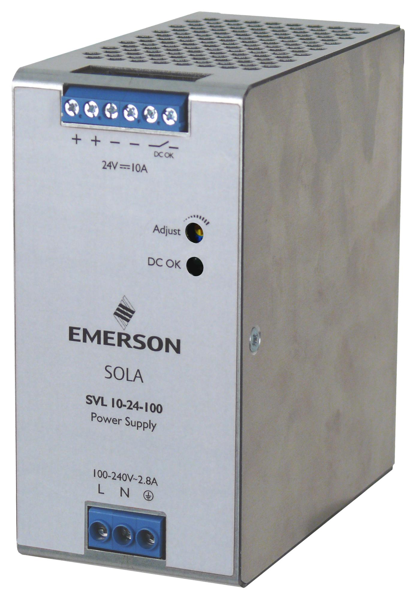 SVL 10-24-100 SOLAHD, AC/DC DIN Rail Power Supply (PSU), 1 Output