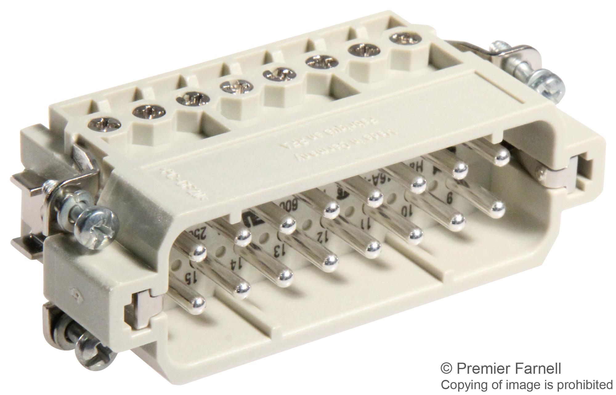 Ｈ.G.Ｈ　PROLINE    X１ 09200162612 HARTING, Heavy Duty Connector, 16+PE Signal