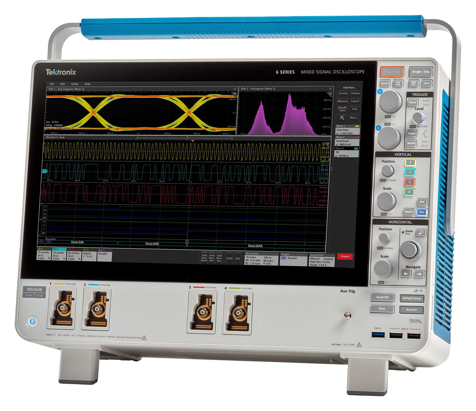MSO64B 6-BW-4000 TEKTRONIX, MSO / MDO Oscilloscope, 6 Series B, 4