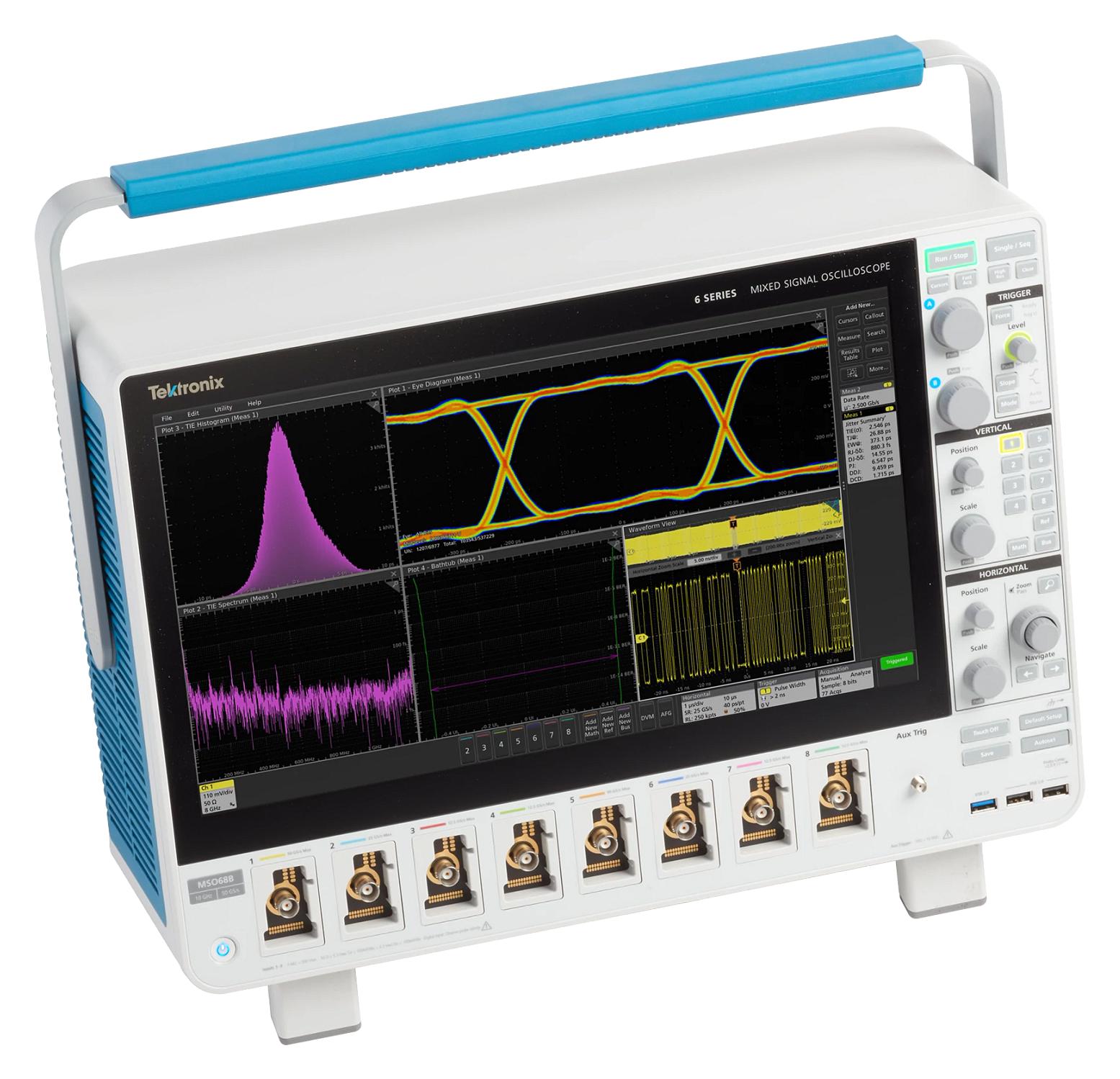 MSO68B 6-BW-1000 TEKTRONIX, MSO / MDO Oscilloscope, 6 Series B, 8