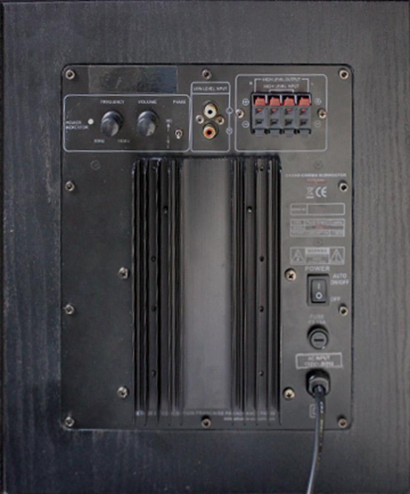 SUB10120 Stellar Labs, Active Home Theatre, Subwoofer, 10"