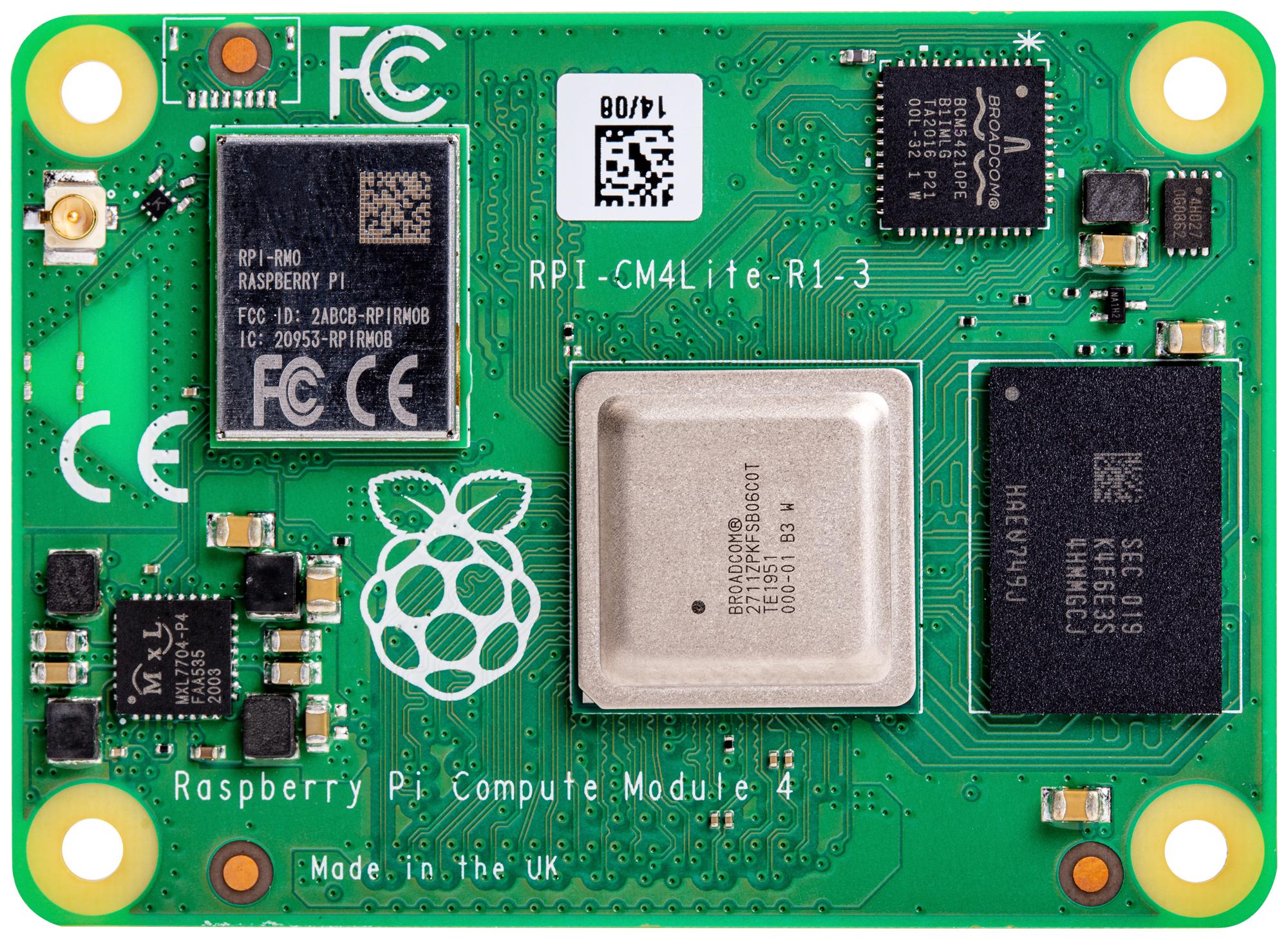 CM4104000 RASPBERRY-PI, Raspberry Pi Compute Module 4 Lite