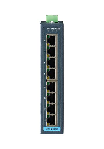 EKI-2528I-BE ADVANTECH, Switch, 8 Ports, Industrial | Newark