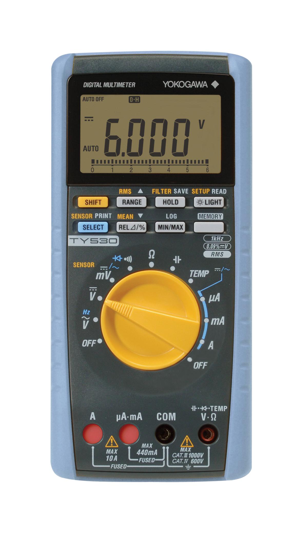 TY530 Yokogawa, Digital Multimeter, USB interface, 6000 Count