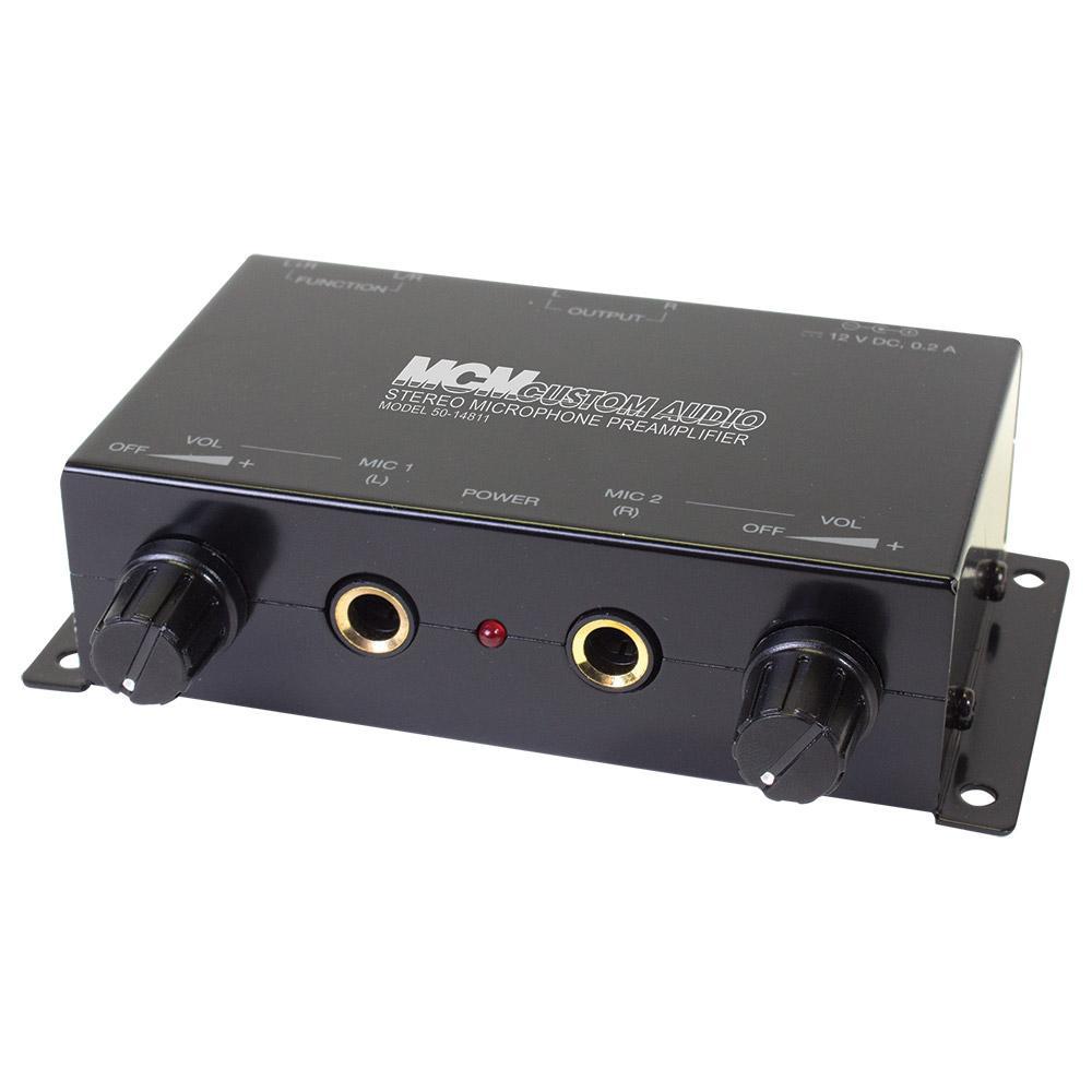 5014811 Mcm Custom Audio, Two Channel Microphone Preamplifier