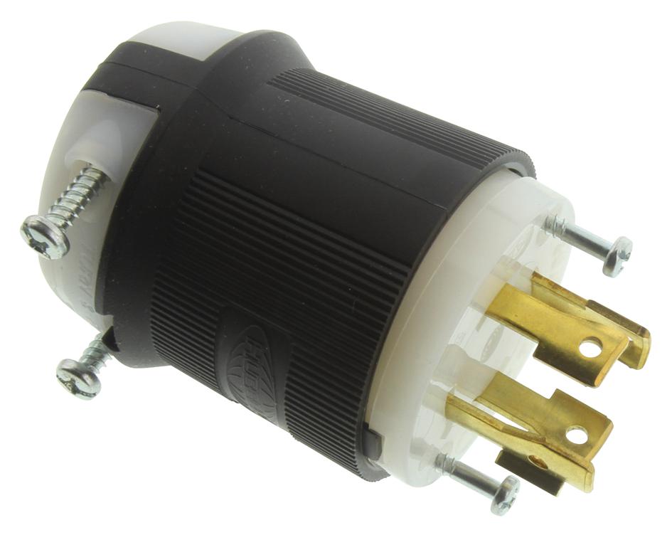 HBL2741 Hubbell Wiring Devices, Power Entry Connector, Power Entry, 30 A